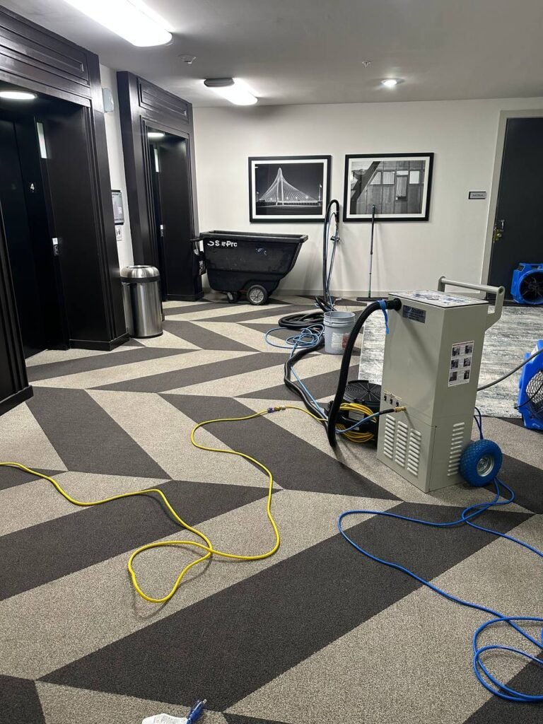 Close-up on a professional cleaner vacuuming a carpet while working at an apartment - housework concepts, carpet cleaning in dallas, carpet cleaning